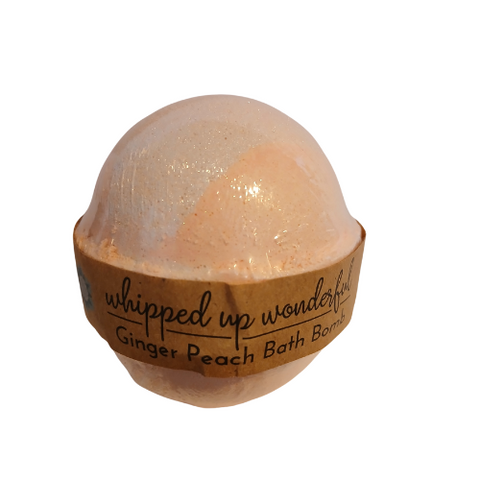 Ginger Peach Bath Bomb