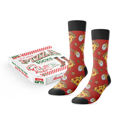 Main and Local Oven Fresh Pizza Socks