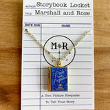 Marshall and Rose Book Lockets