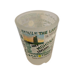 Shot Glass with Wraparound Text