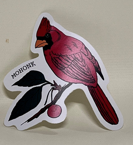 Mohonk Cardinal Vinyl Sticker