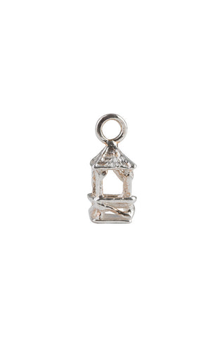 Sterling Summerhouse Charm, 4-Sided